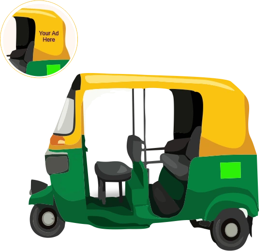 Auto Rickshaw branding