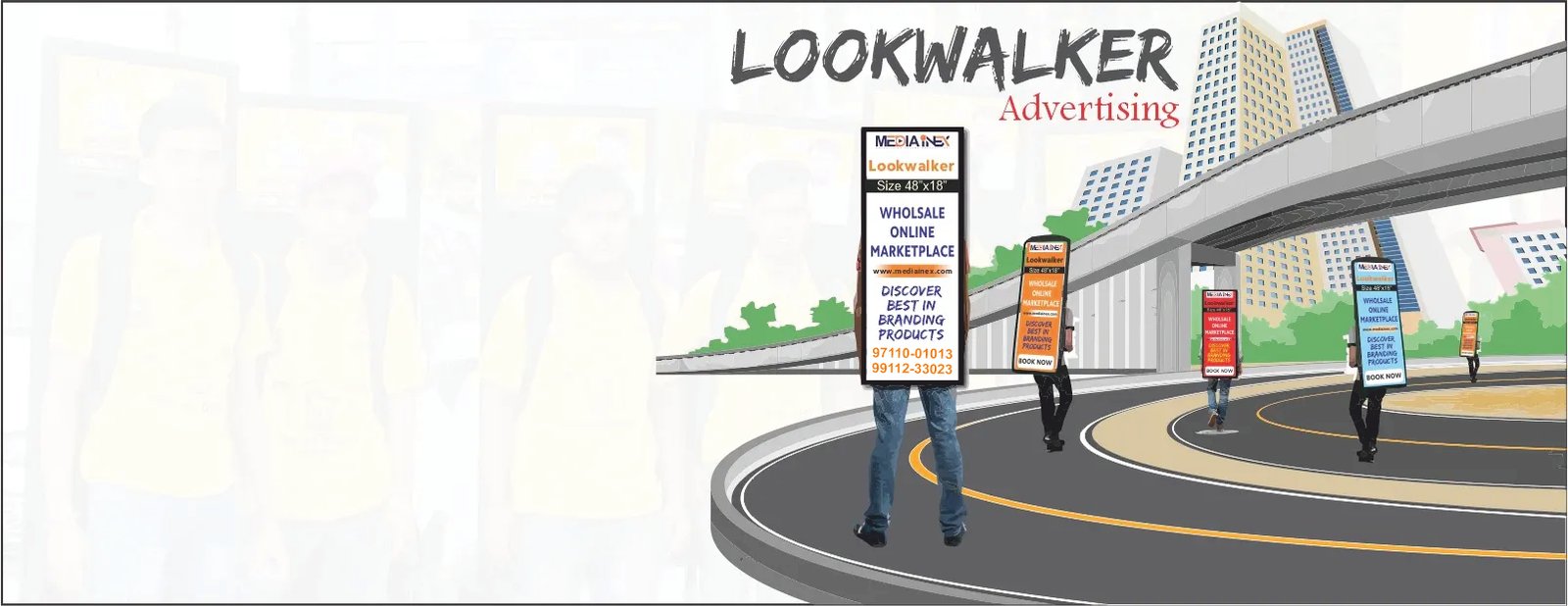 lookwalker advertising in delhi ncr