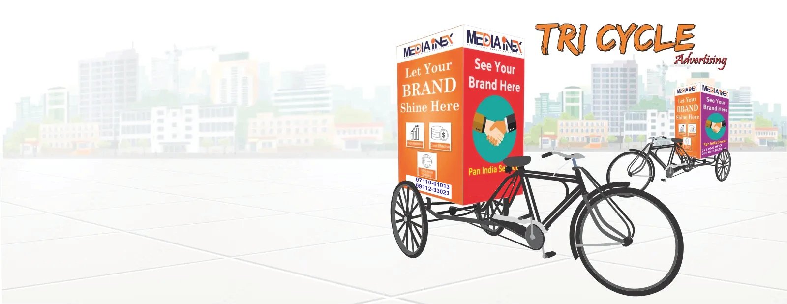 Try Cycle advertising in delhi ncr